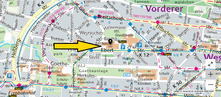 Stadtkarte
